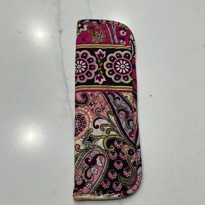 Vera Bradley Cotton Heat Resistant Curling / Flat Iron Holder